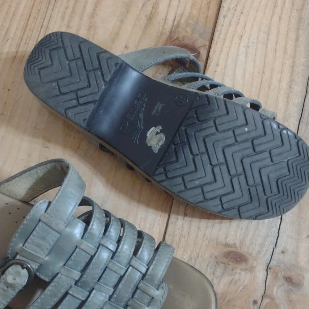 Dansko Marion Green Leather Open Toe Platform Clog Sandals Size 41